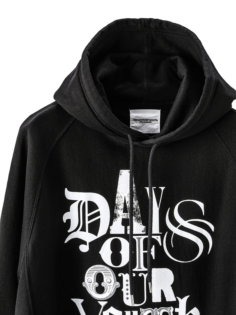 oversized hoodie(days of our youth grey)