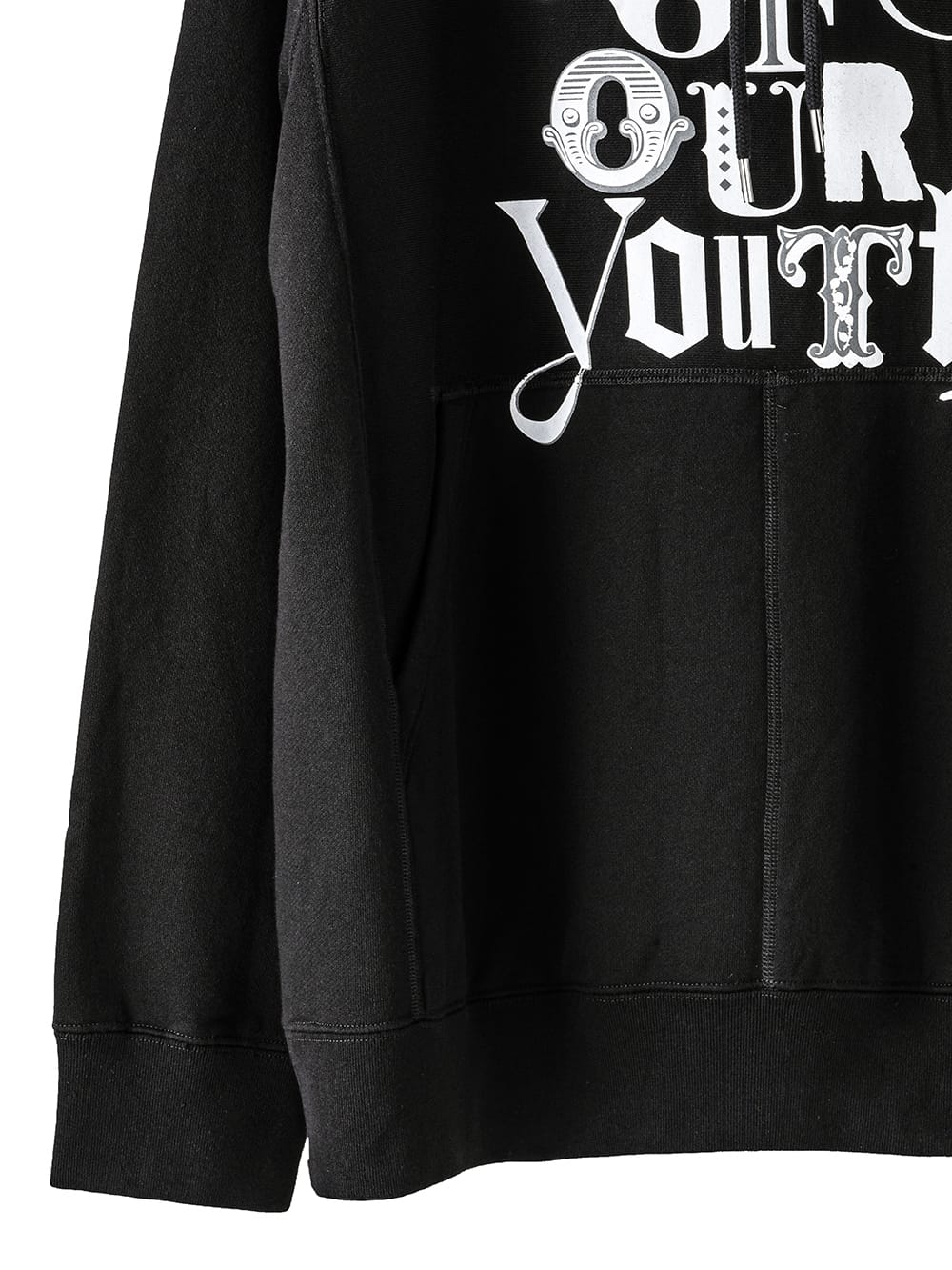 Oversized hoodie (days of our youth gray)