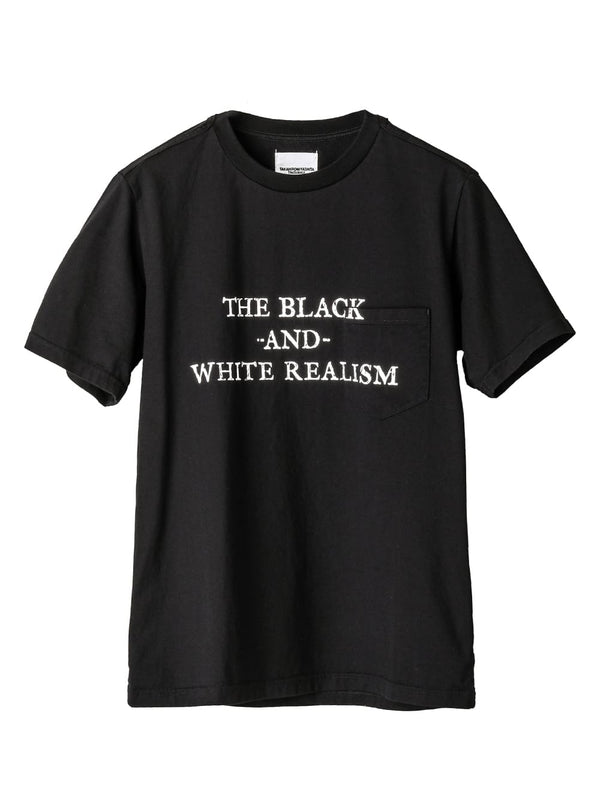 S/S T-shirt "the black-and-white realism"