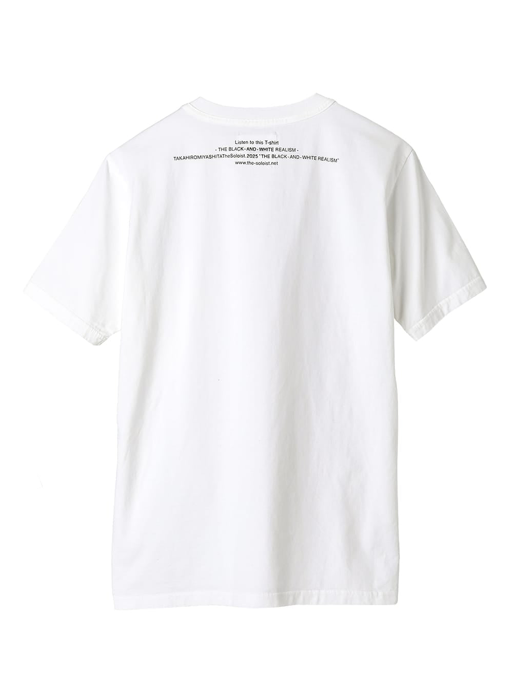 S/S T-shirt "the black-and-white realism"