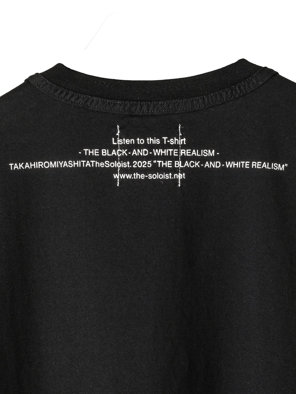 S/S T-shirt "the black-and-white realism"
