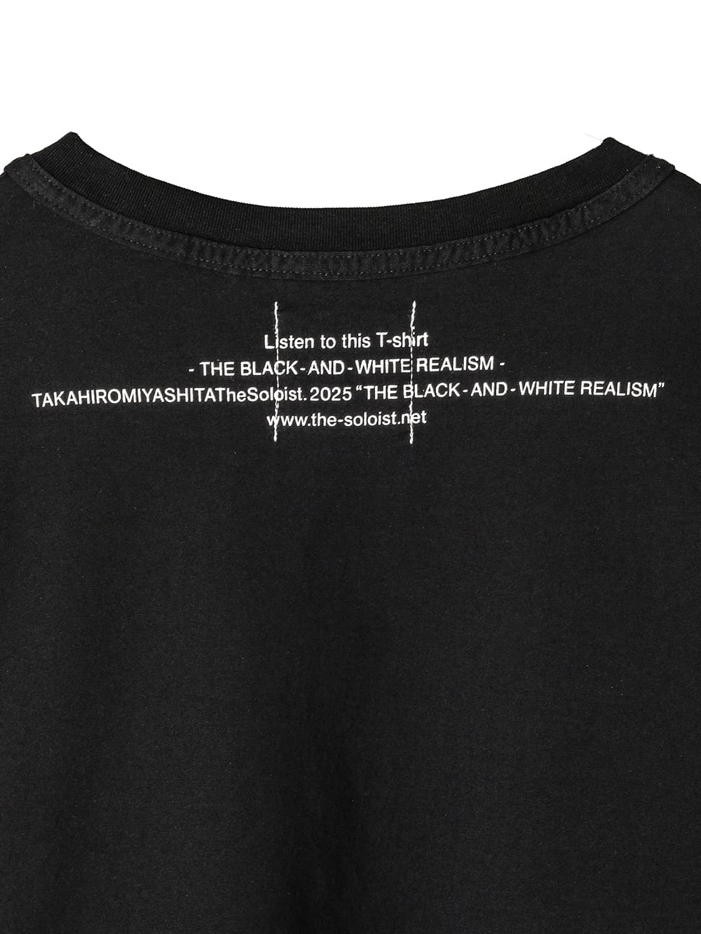 L/S T-shirt "the black-and-white realism"