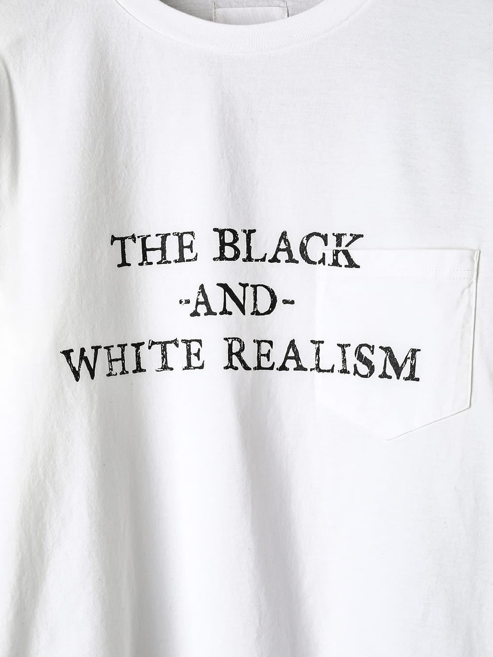L/S T-shirt "the black-and-white realism"