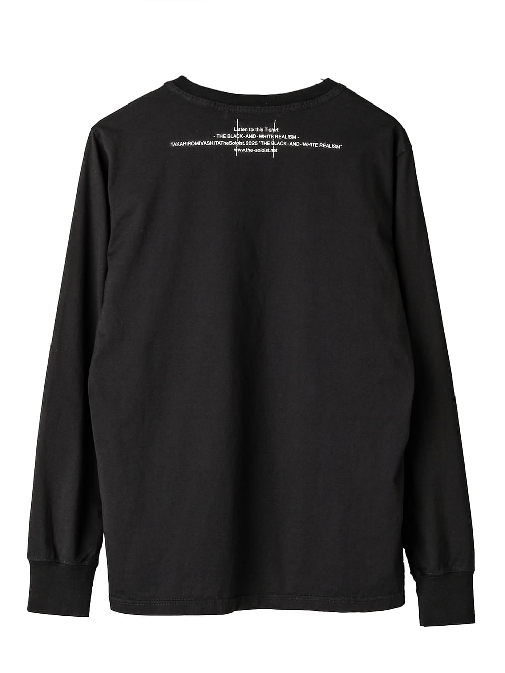 L/S T-shirt "the black-and-white realism"