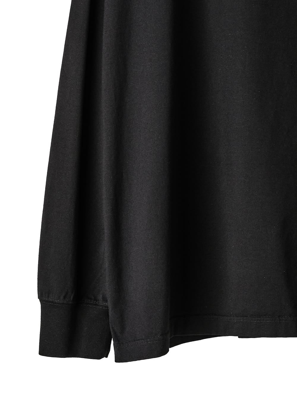 oversized L/S T-shirt "the black-and-white realism"