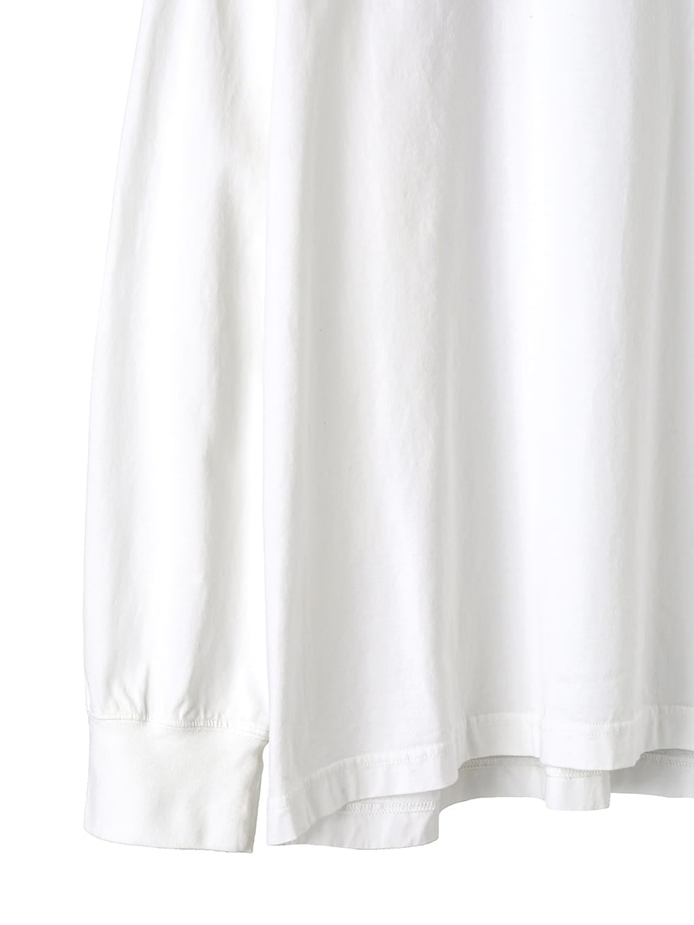 oversized L/S T-shirt "the black-and-white realism"