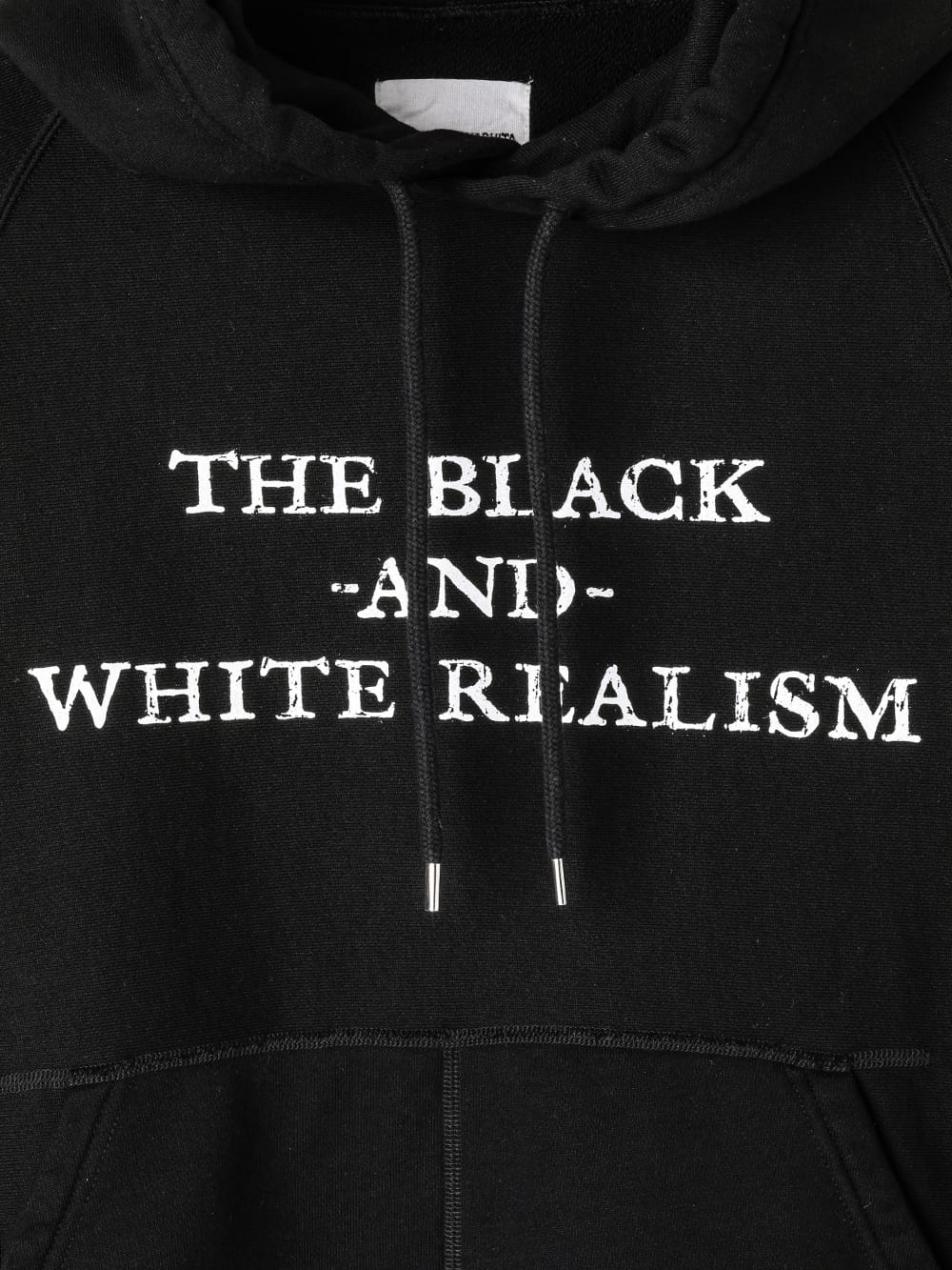 hoodie "the black-and-white realism"