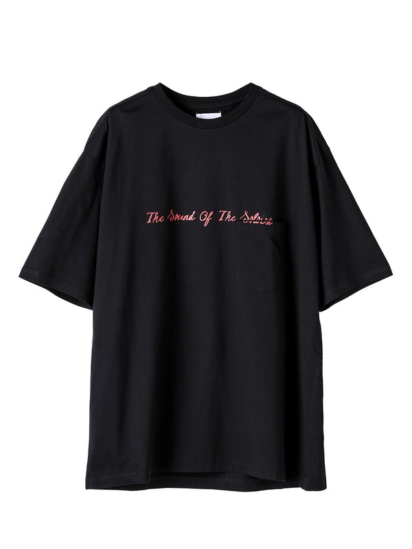 the sound of the soloist. (oversized s/s pocket tee)
