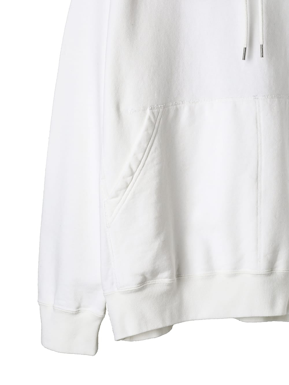 oversized hoodie "the black-and-white realism"