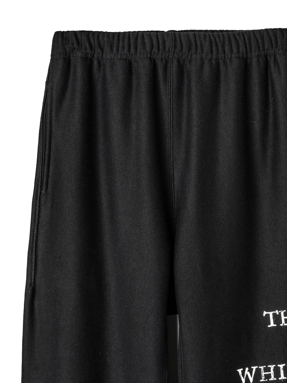 jogger pant. "the black-and-white realism"