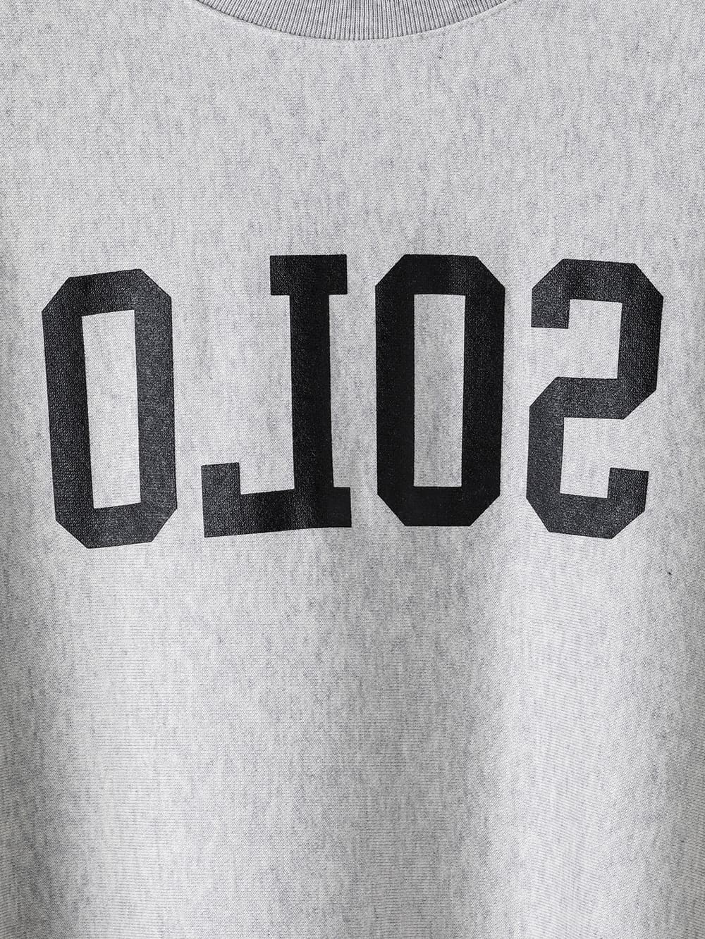 SOLO.(oversized crew neck sweatshirt)