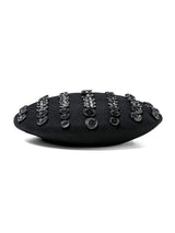 sea.0002SS25-black beret.(13.5inc) 