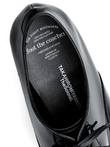 sf.0001AW25-black パテントレザーダービーシューズ The Black-and