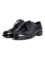 【kenzaku】soloist ウイングチップシューズ25ss　us9 sf.0001SS25-black full brogue shoes. Plainsong 2025 Spring