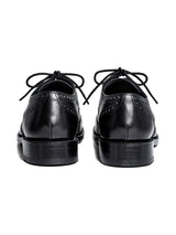 sf.0001SS25-black full brogue shoes. Plainsong 2025 Spring