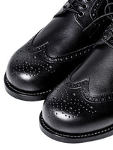 TAKAHIROMIYASHITATheSoloIst ローファー sf.0001SS25-black full brogue shoes. Plainsong 2025 Spring