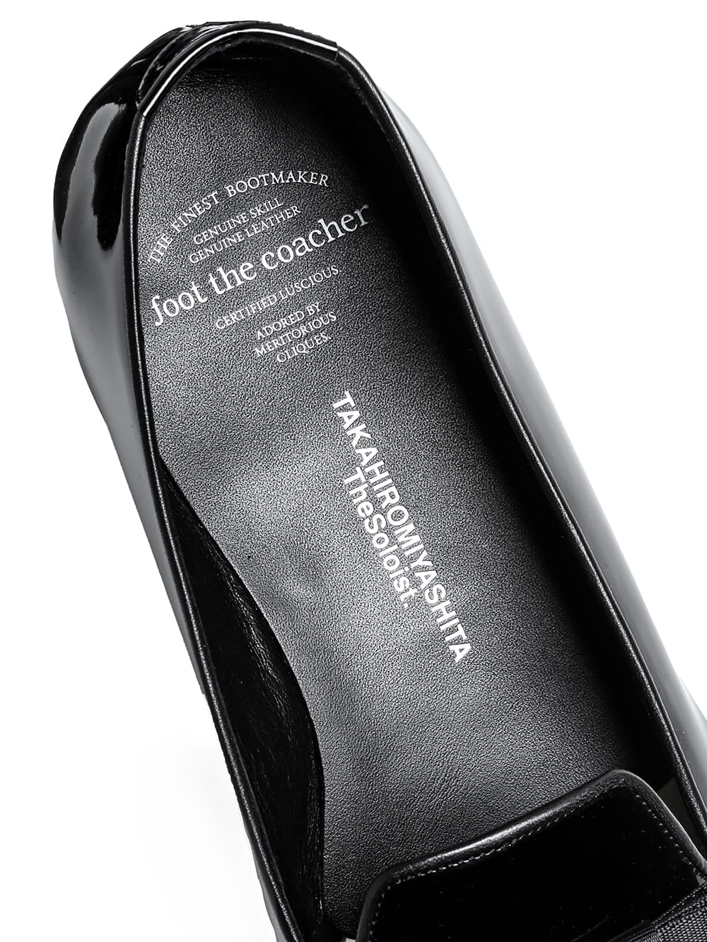 patent leather opera pump