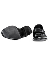 sf.0003AW25-black パテントレザーオペラパンプ The Black-and