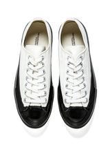 sf.0003SS25-white x black basketball shoes. Plainsong 2025