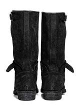 sgdf.0002_black engineer boots.(suede) GUIDI x