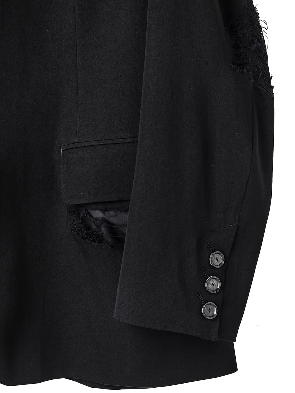 back gusset sleeve 3b notched lapel jacket.(clash)