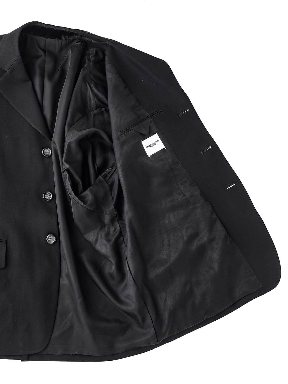 back gusset sleeve 3b notched lapel jacket.(clash)