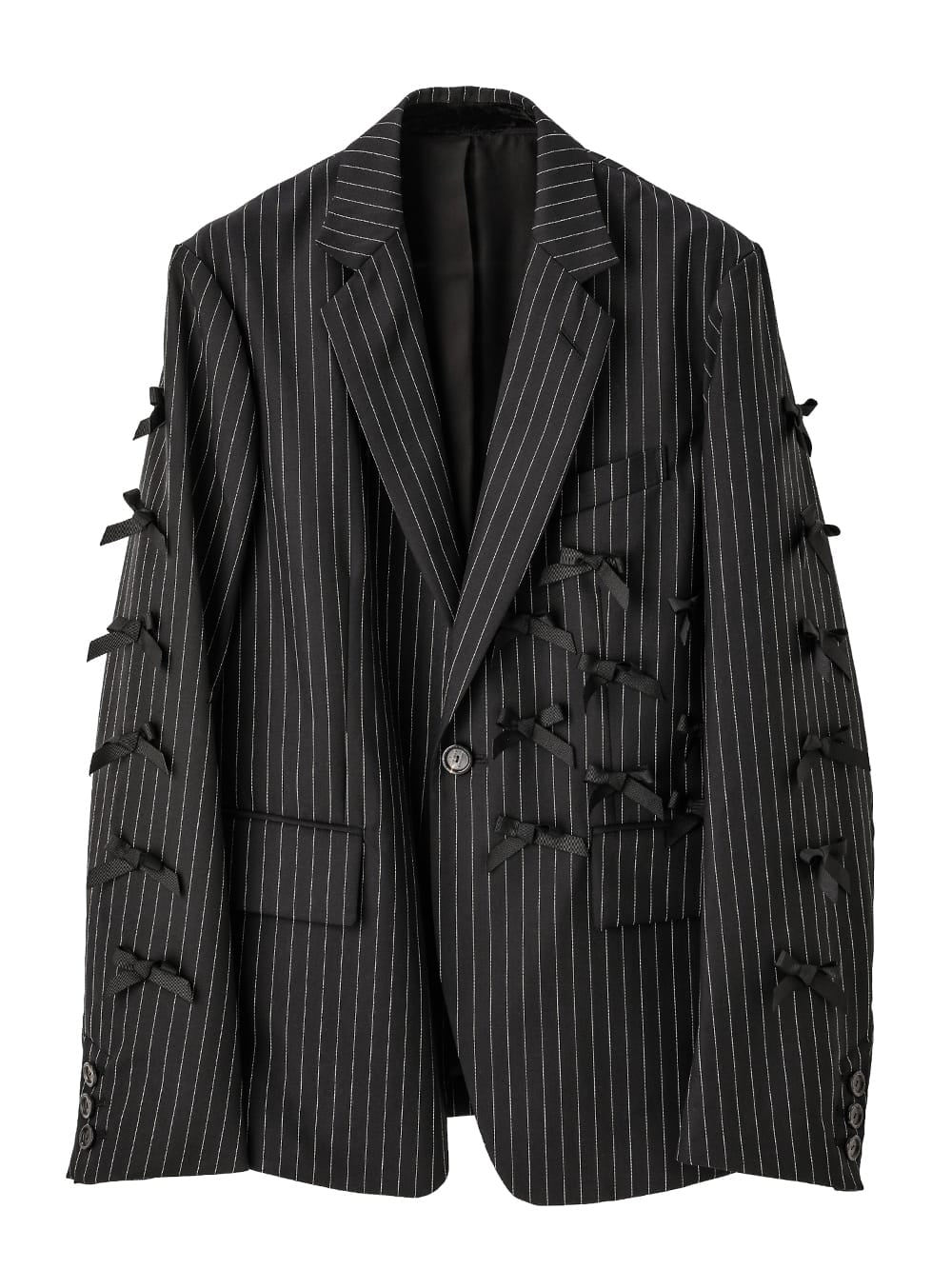 1b brit jacket.(black ribbons)