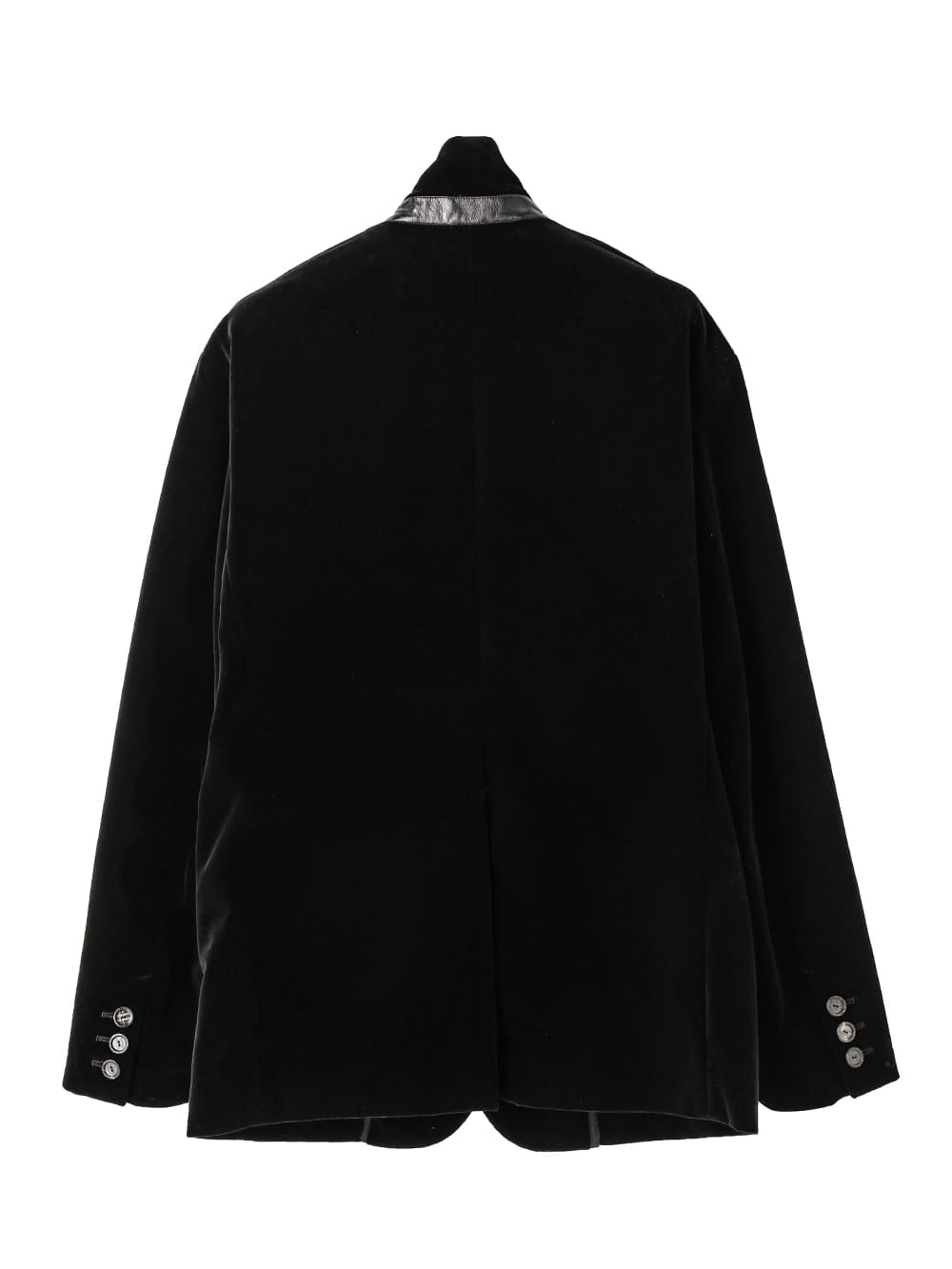 shawl collar sack jacket.