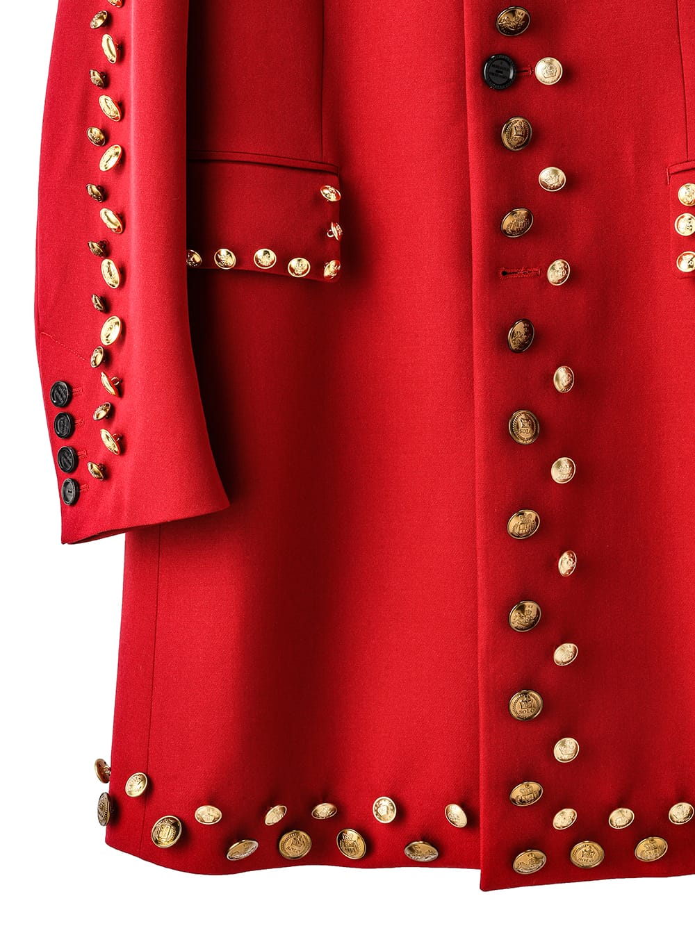 chesterfield coat(gold buttons)