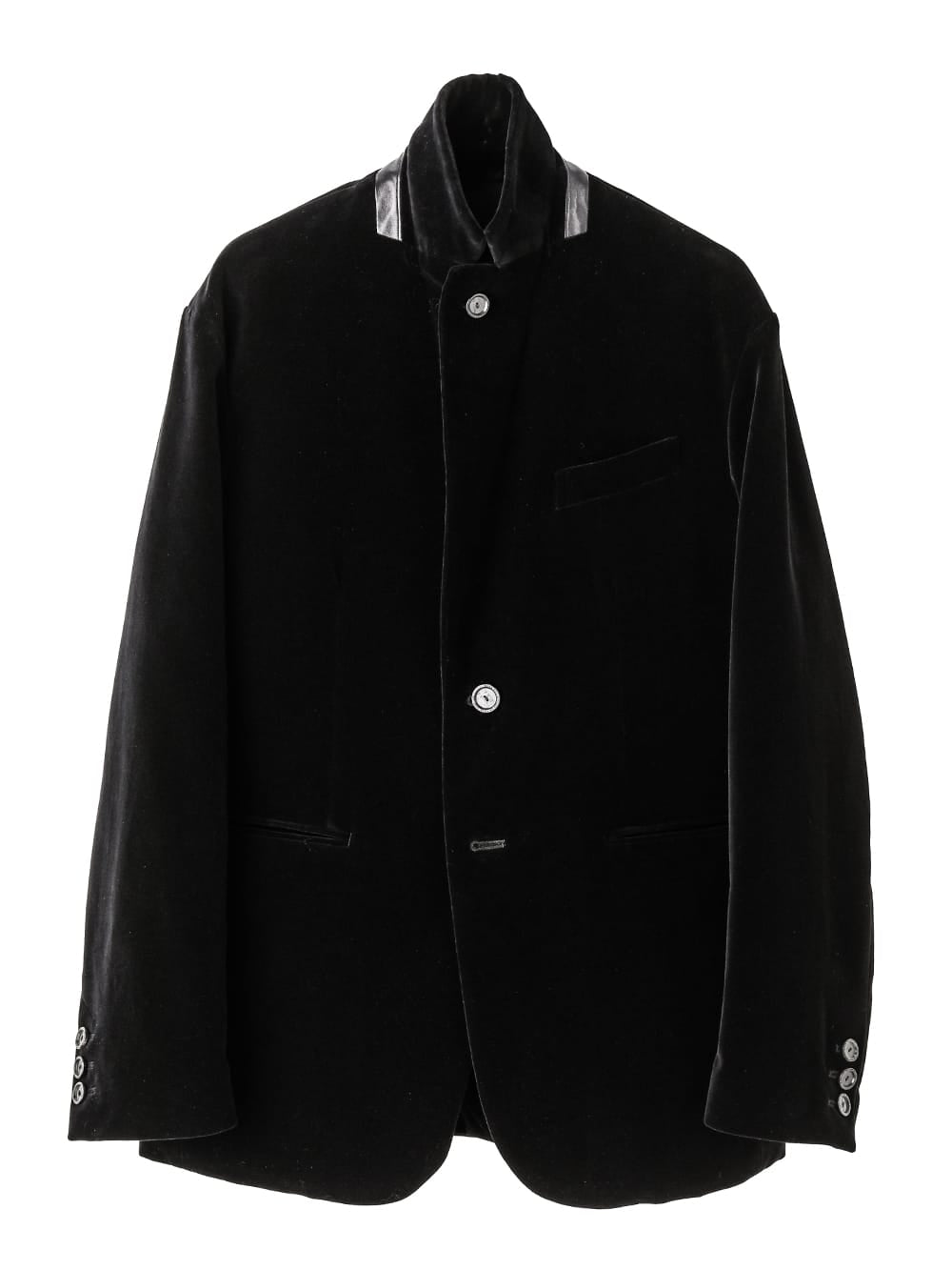 notched lapel 2b sack jacket.