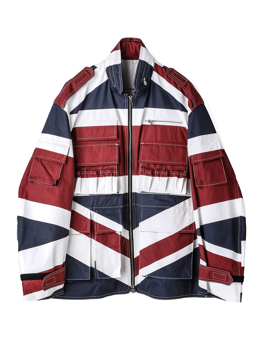 Back Gusset Sleeve Photographer Jacket (Union Jack)