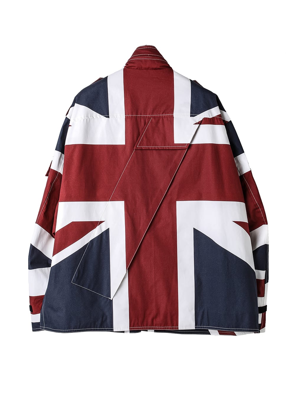 back gusset sleeve photographer jacket.(union jack)