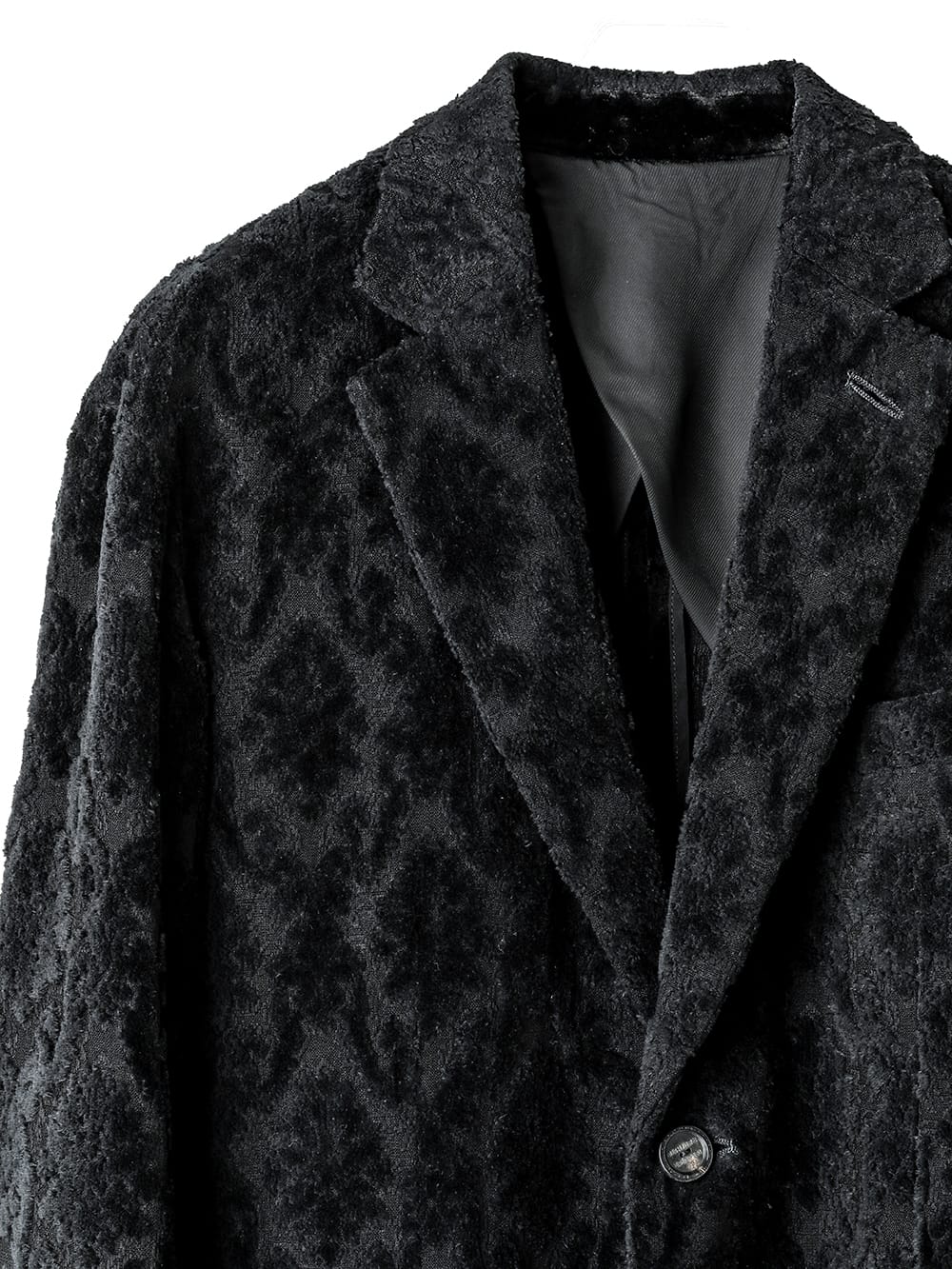 notched lapel 2b sack jacket.