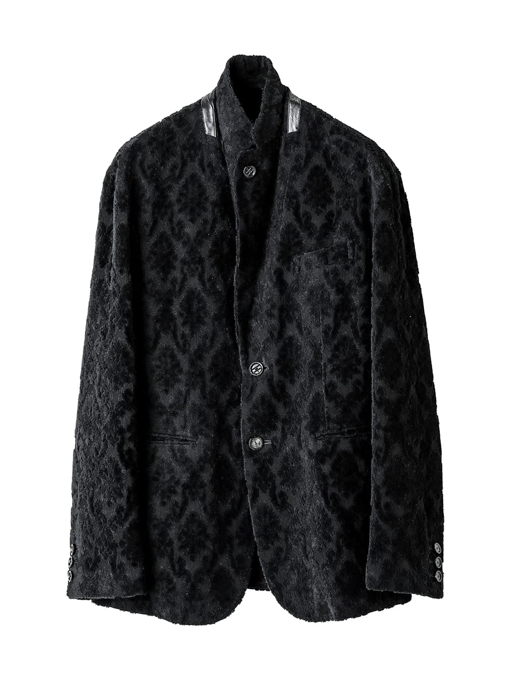 notched lapel 2b sack jacket.