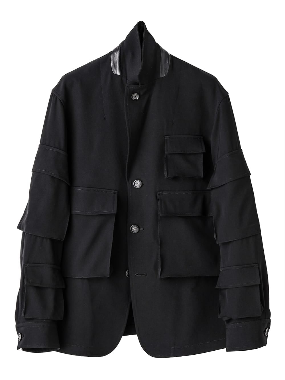 sj.0017AW25-black ローファージャケット The Black-and-White Realism