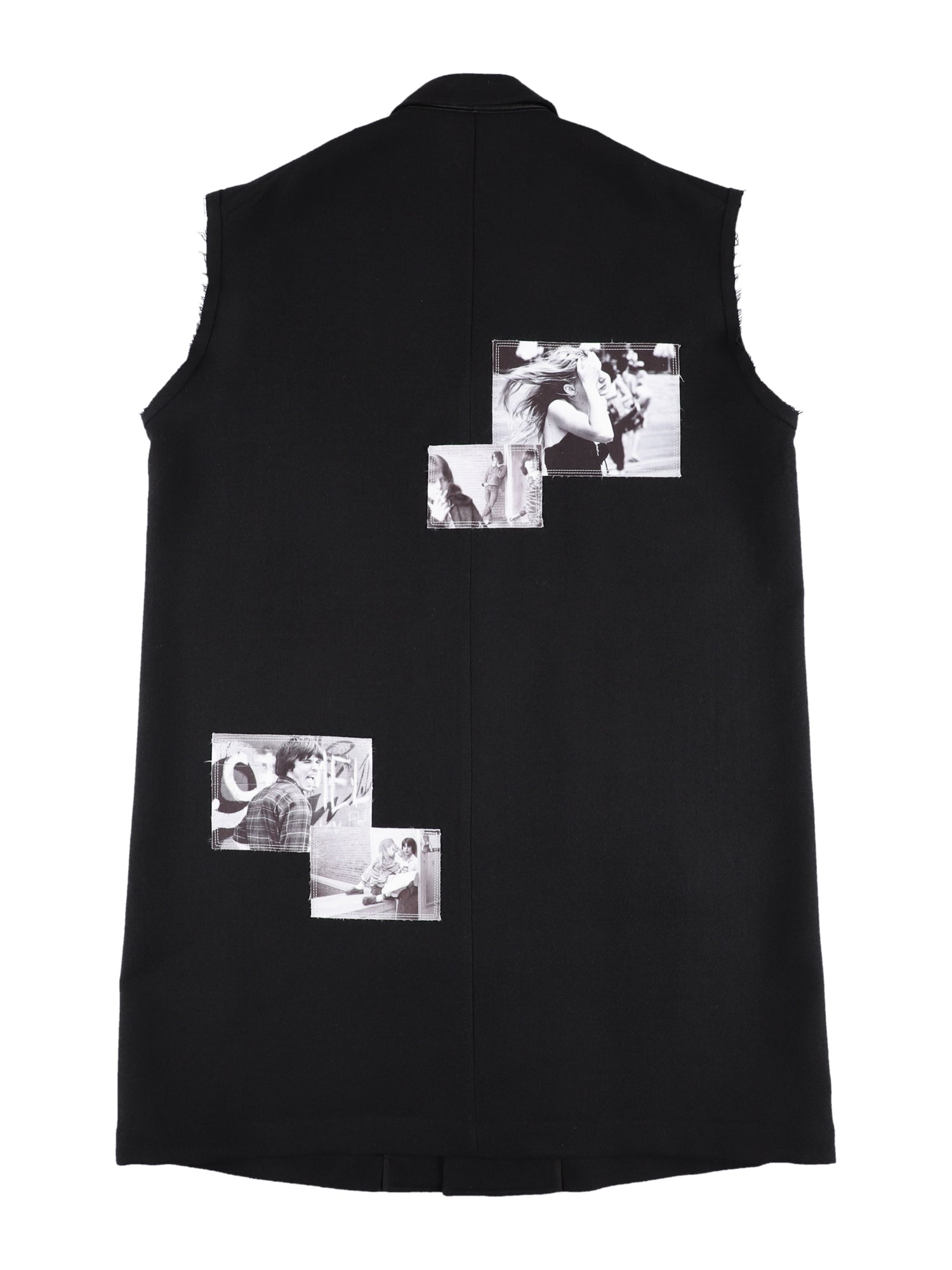 sleeveless doctor's jacket