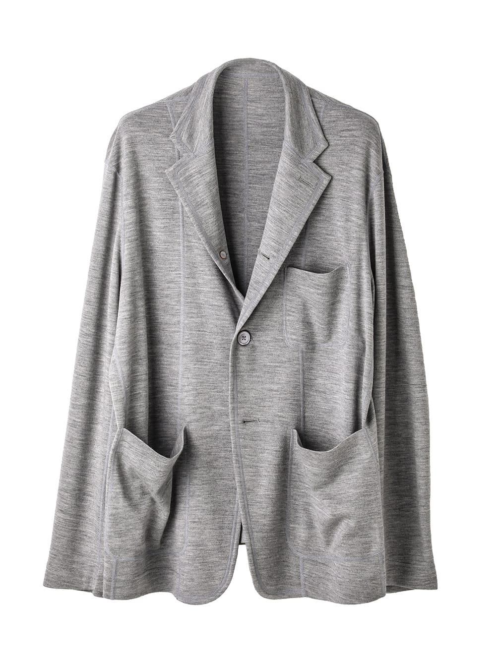 ソロイスト　パジャマジャケット sj.0015SS25-black pajama jacket. Plainsong 2025 Spring