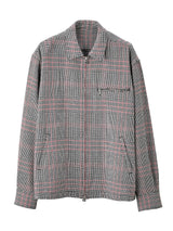 sj.0018bSS25-black x red type06 full zip flannel jacket sj.0018bSS25-black x red type06 full zip flannel jacket