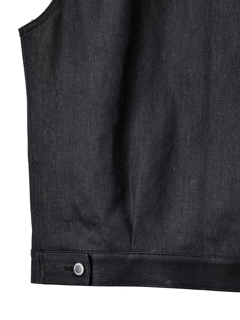 Light - left sleeveless jean jacket