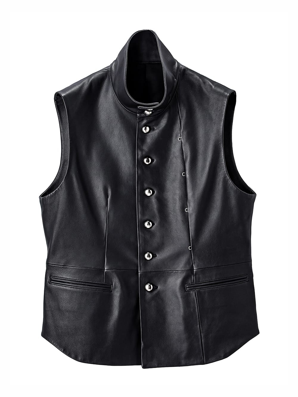 right - left sleeveless victorian jacket.(smooth）