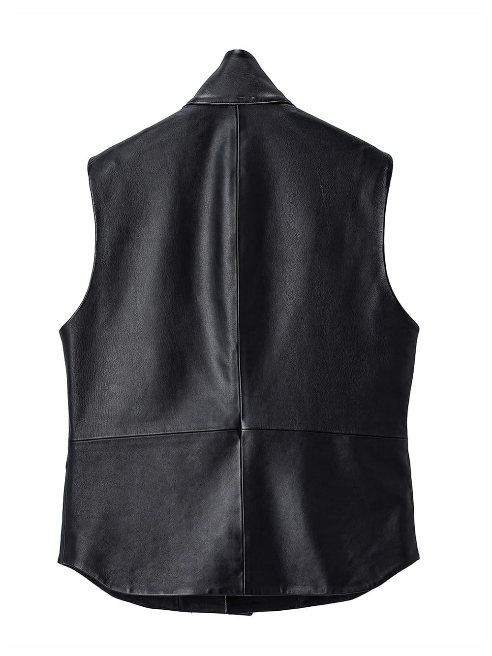 sj.0021bAW23-black right - left sleeveless victorian jacket 