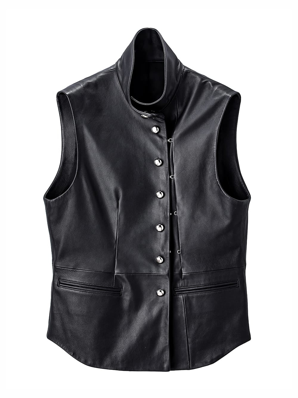 right - left sleeveless victorian jacket.(smooth）