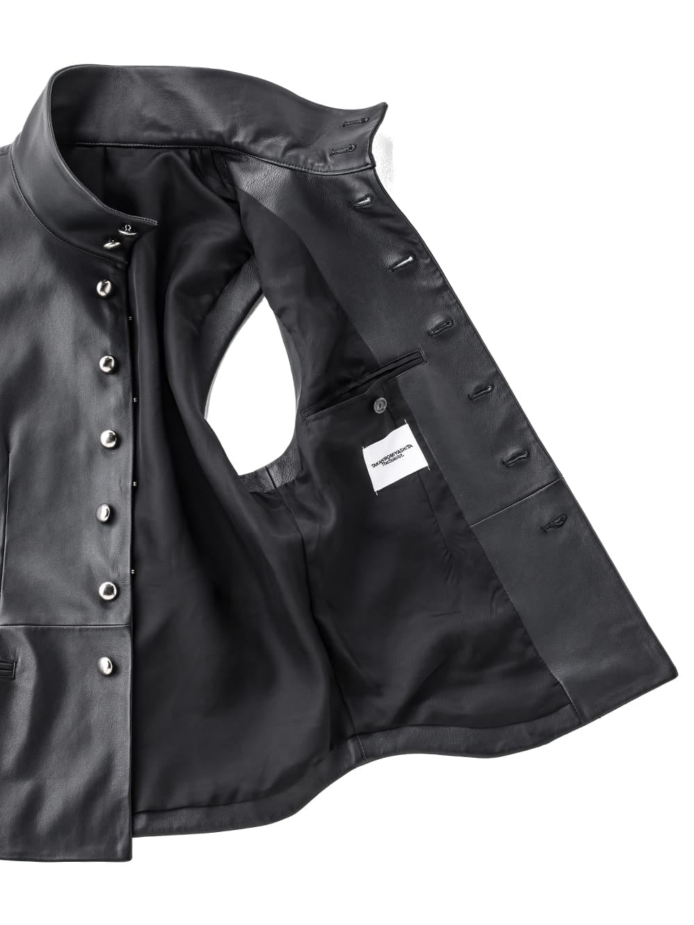 right - left sleeveless victorian jacket.(smooth）