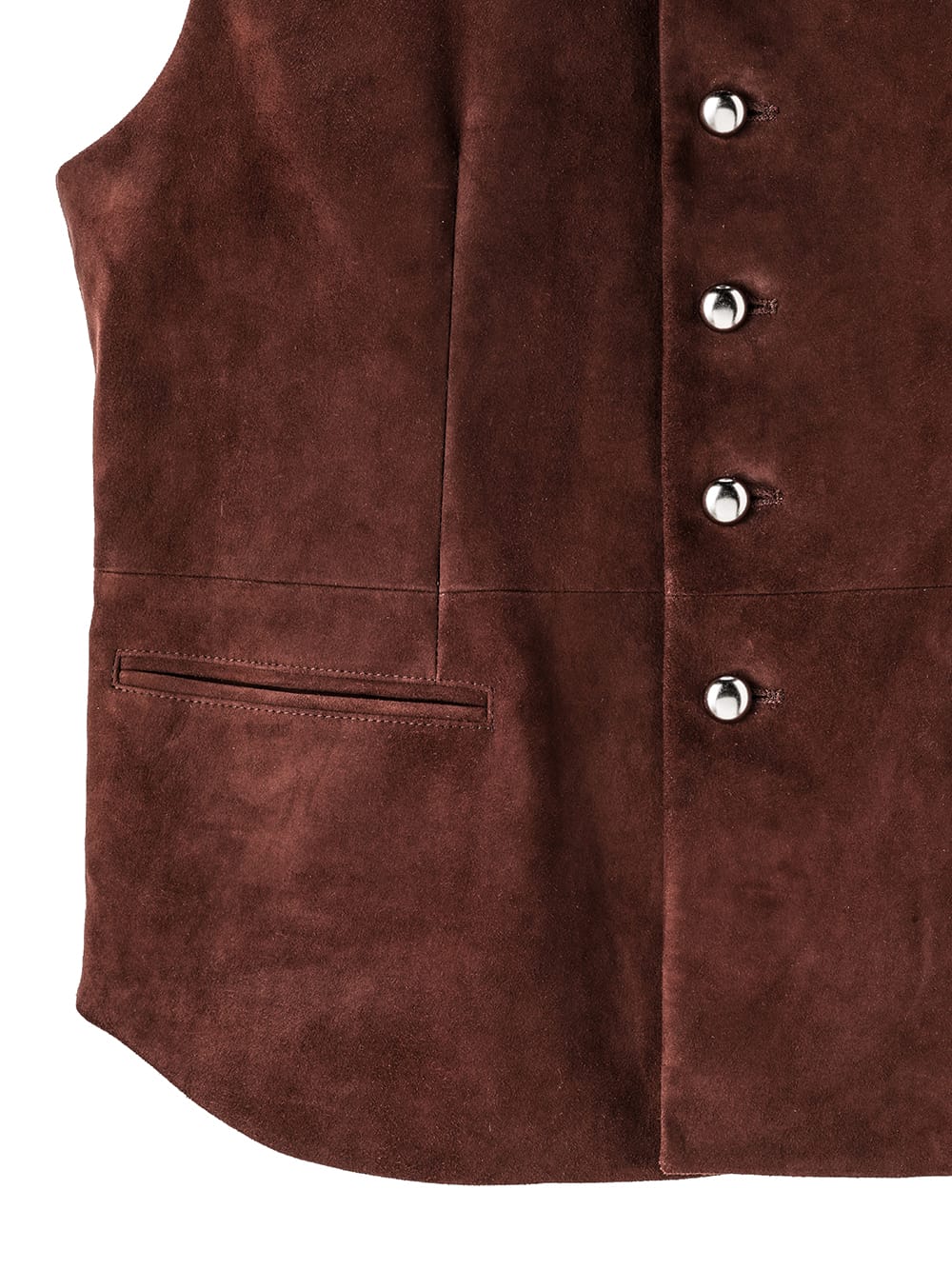 right - left sleeveless victorian jacket.