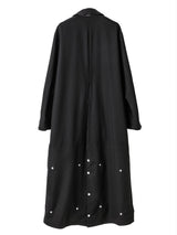 【唯一無二】 THE J PETERMAN ホースライディング コート ロング sj.0026AW25-black ホースライディングコート The Black-and