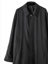 sj.0026AW25-black ホースライディングコート The Black-and
