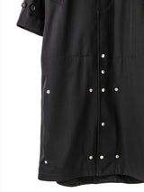 sj.0026AW25-black ホースライディングコート The Black-and-White