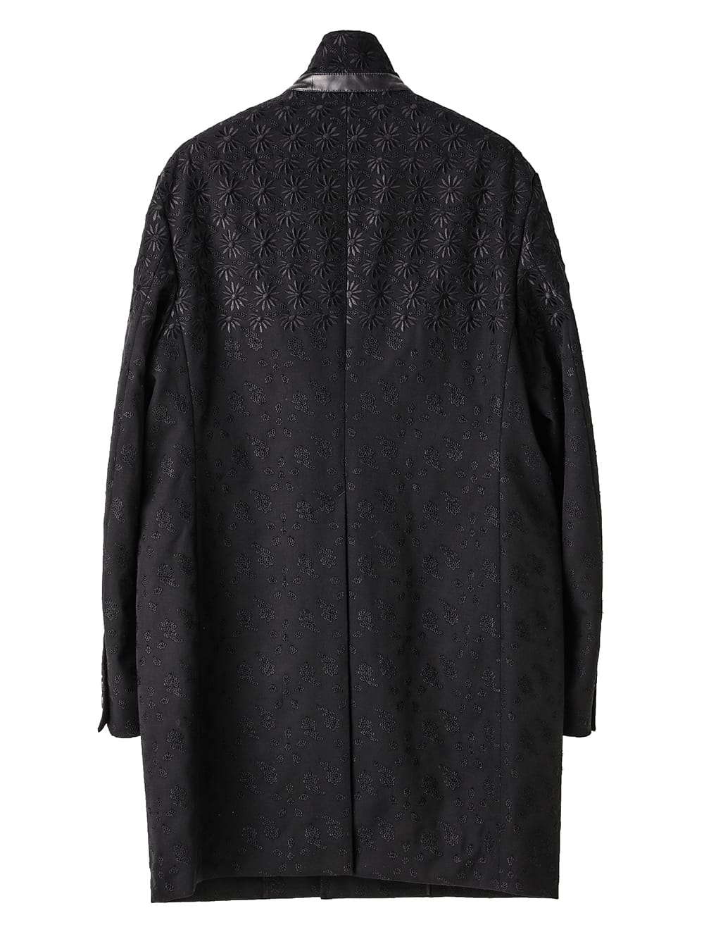 embroidery sack coat.