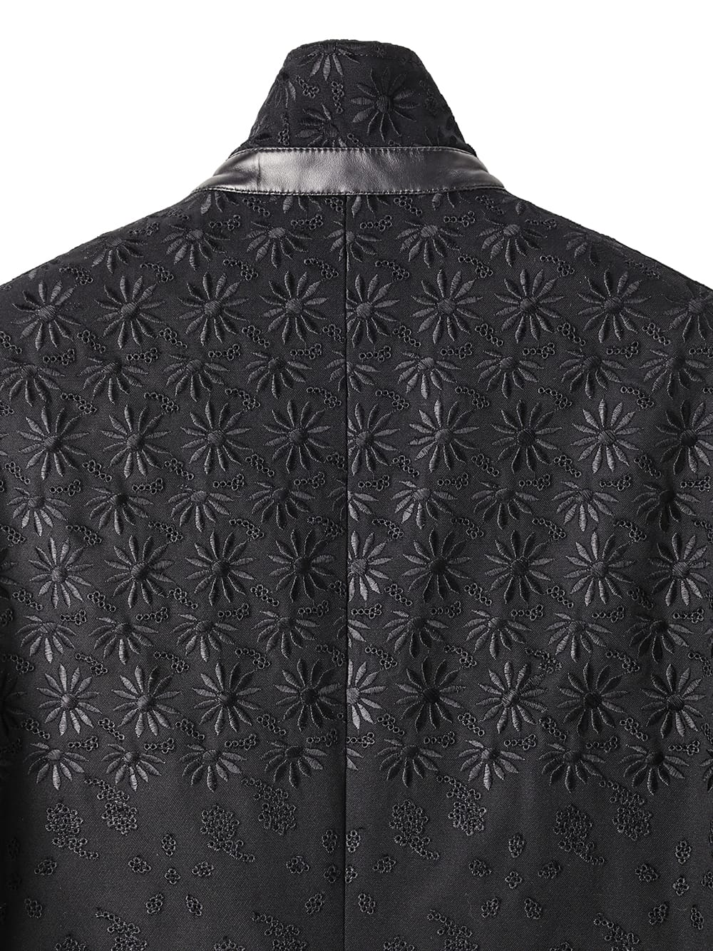 embroidery sack coat.
