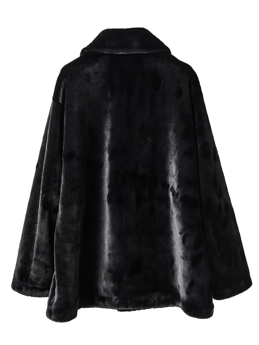 faux fur sack jacket.